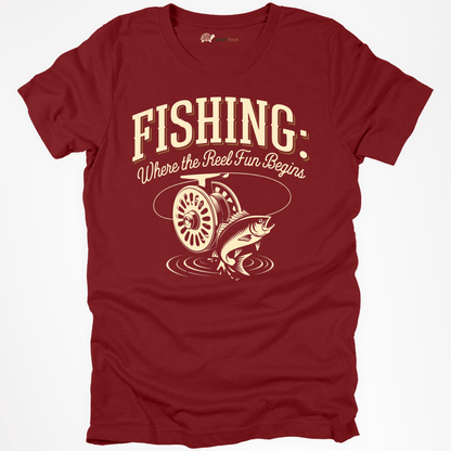 Where the Reel Fun Begins Tee