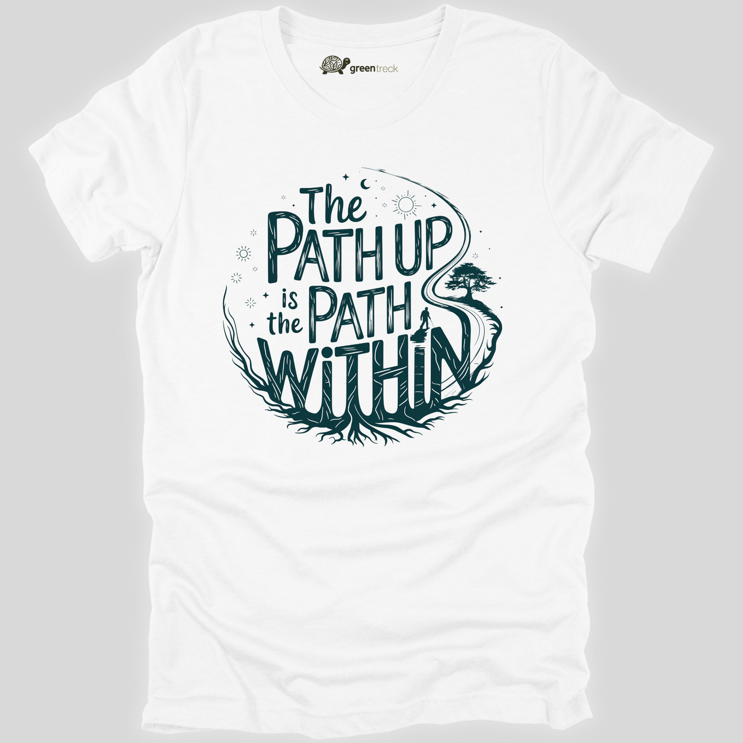 The Path Up Is the Path Within Tee