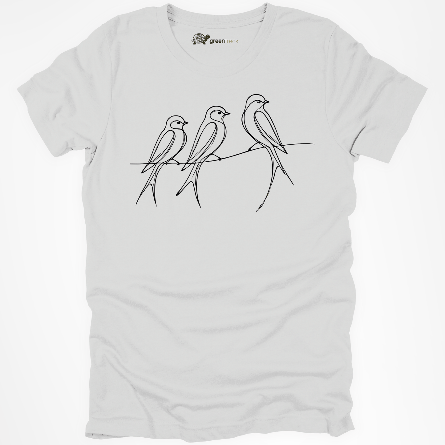 Three Birds on the Line Tee