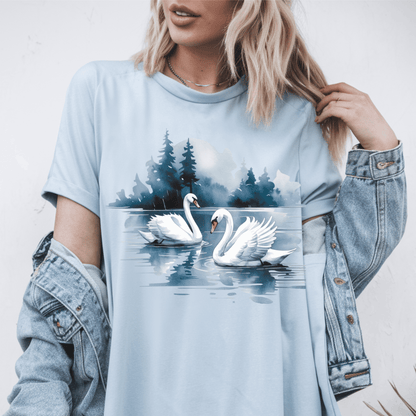 Swans in a Pond Tee