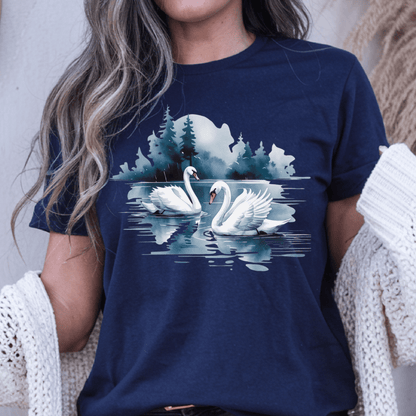 Swans in a Pond Tee